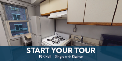 FSK Hall Virtual Tour: Studio, Single with Kitchen