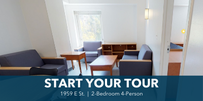 1959 E St 2 Bedroom 4 person virtual tour