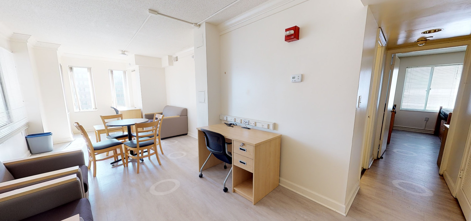 Interior of Dakota Quad Room