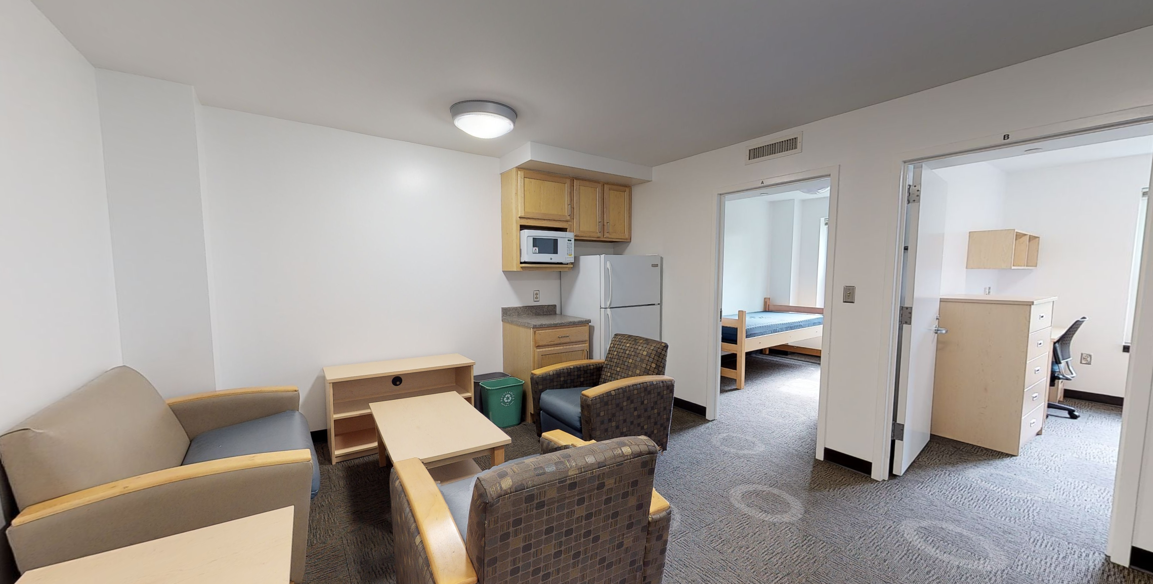 West Hall living room