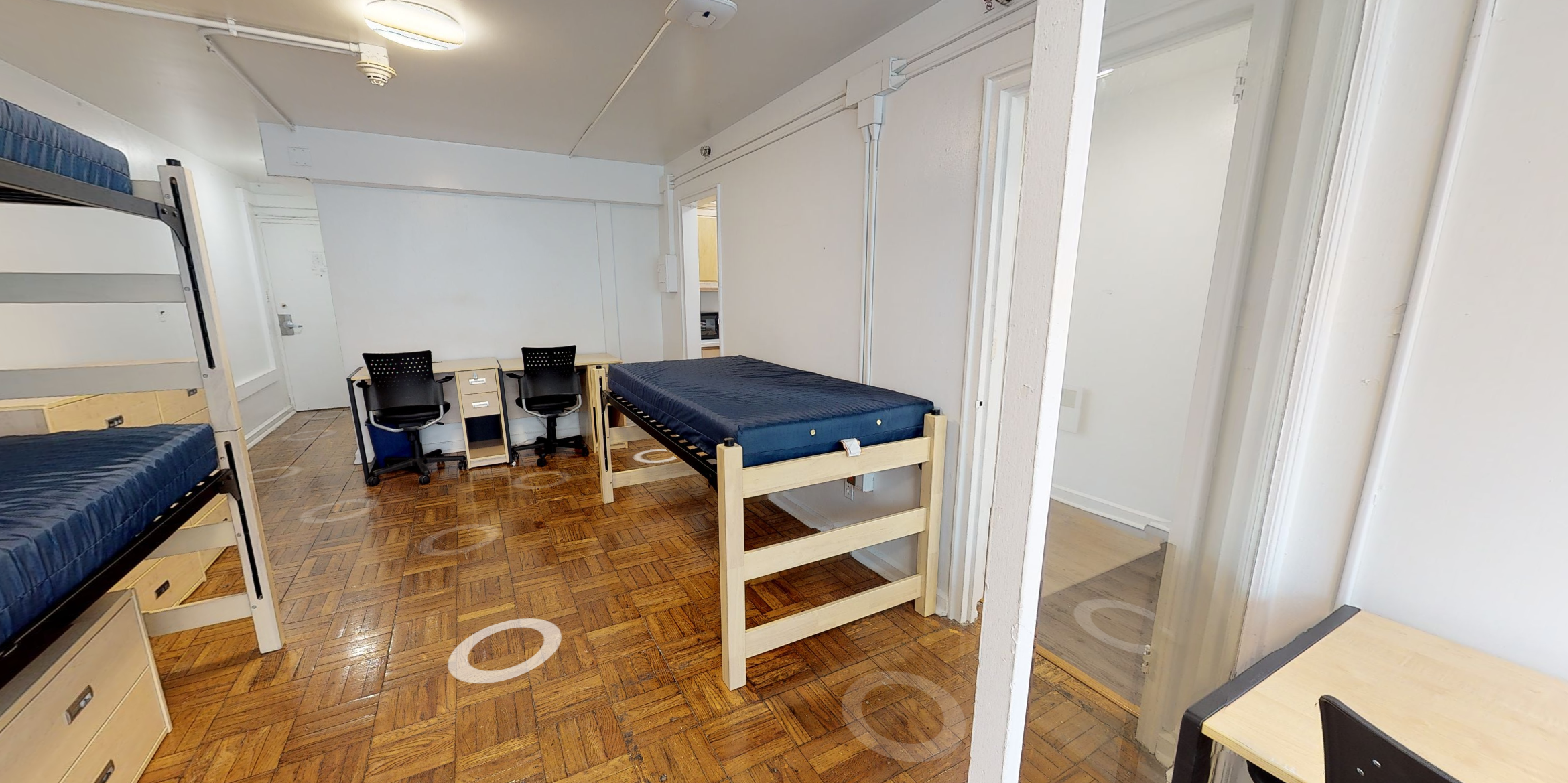 Fulbright hall triple room