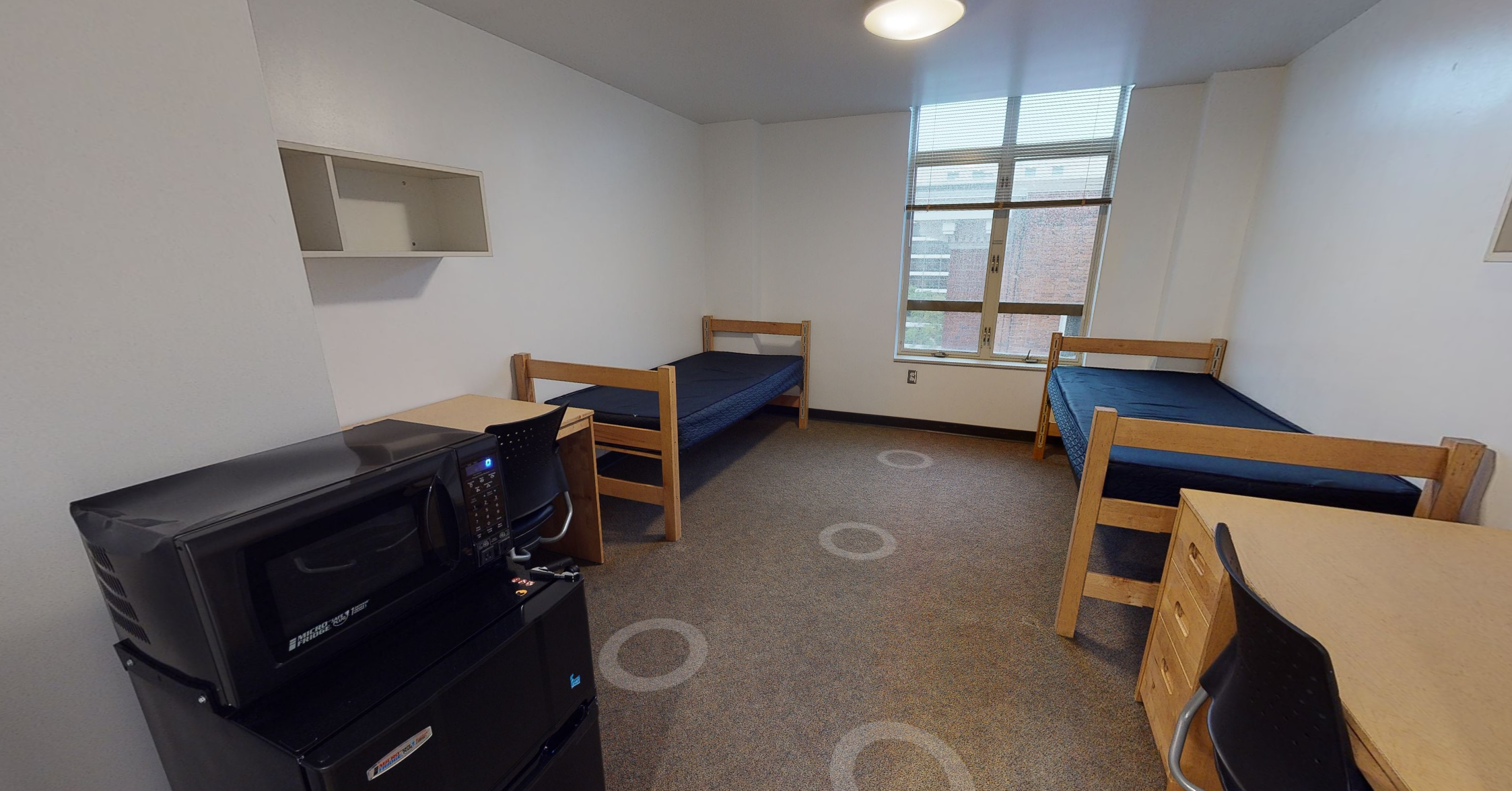 Potomac house room with microfridge