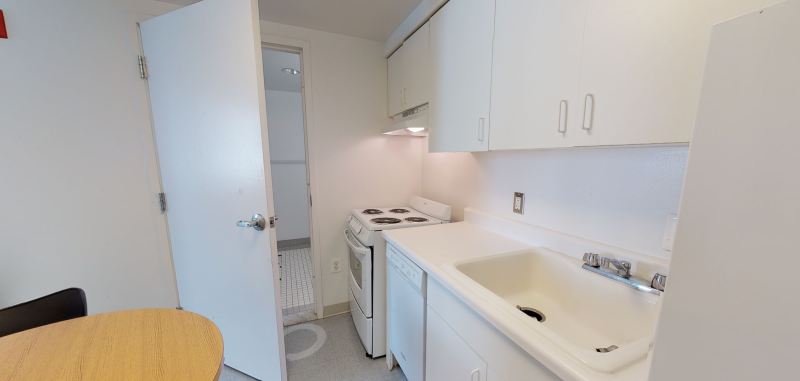 1959 E Street single unit kitchen