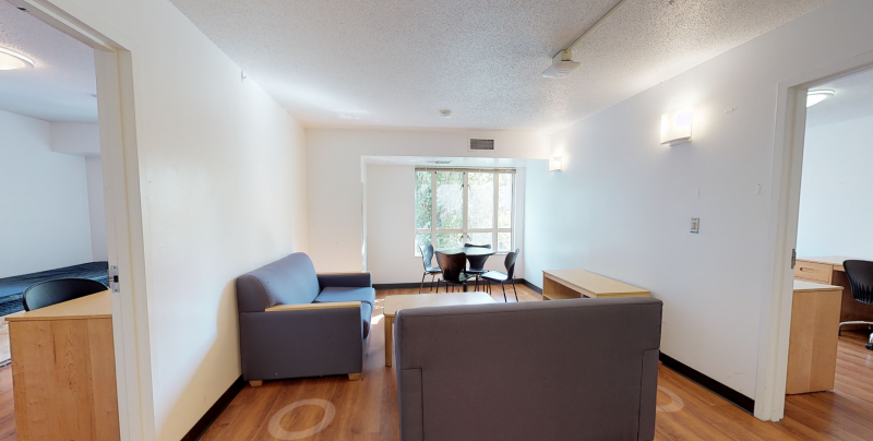 Shenkman Hall quad living room