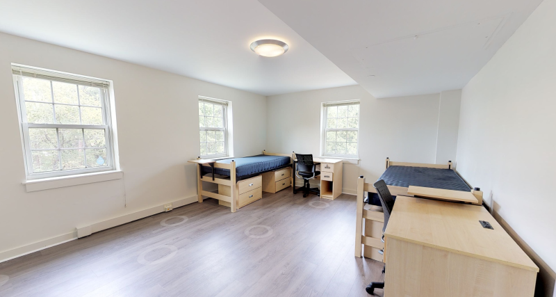 Cole Hall room with furniture