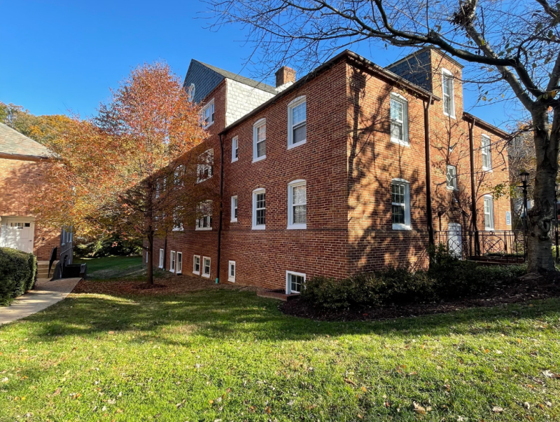 exterior of Clark Hall 