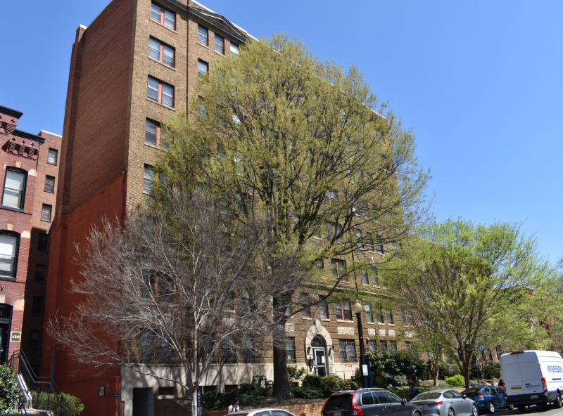exterior of guthridge hall 