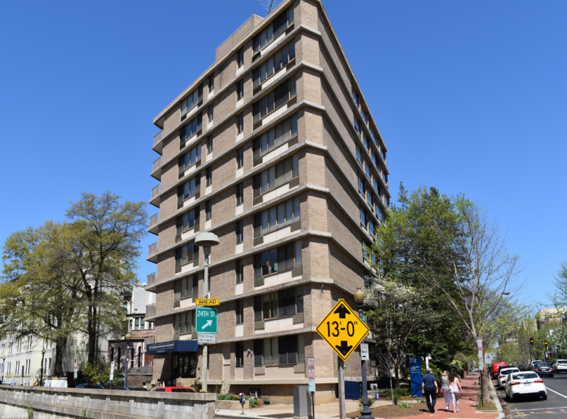exterior of International House