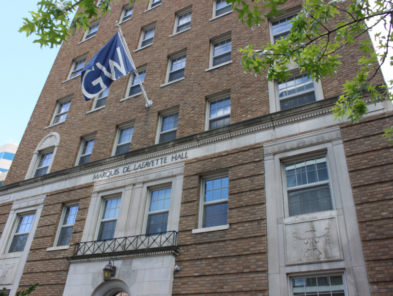 Exterior of Lafayette Hall